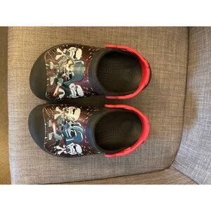 Star Wars Darth Vader Black Classic Croccs Size  1 J MSRP $49.99